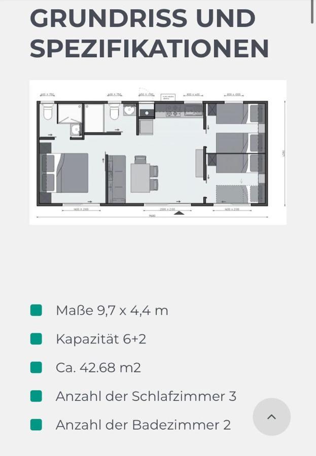 Villa Family Grand De Luxe Mobilhome Selce Esterno foto